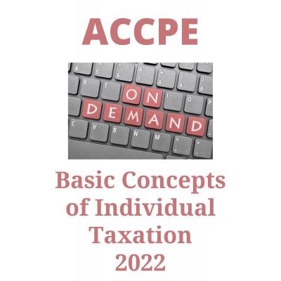 Basic Concepts of Individual Taxation 2022