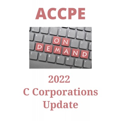 2022 C Corporations Update